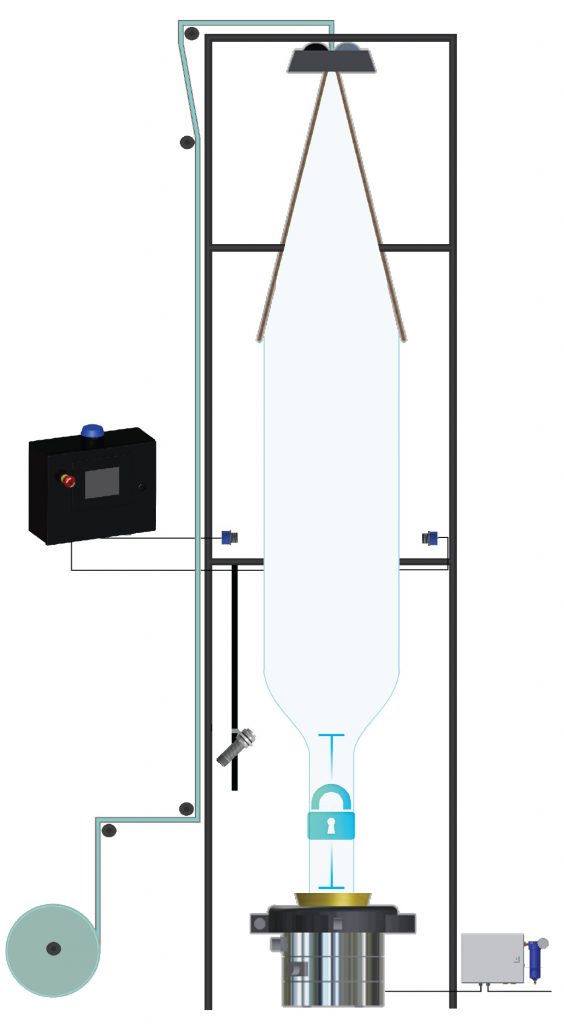 HDPE neck height control