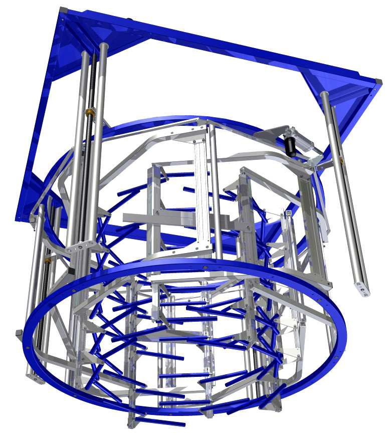 radial bubble cage