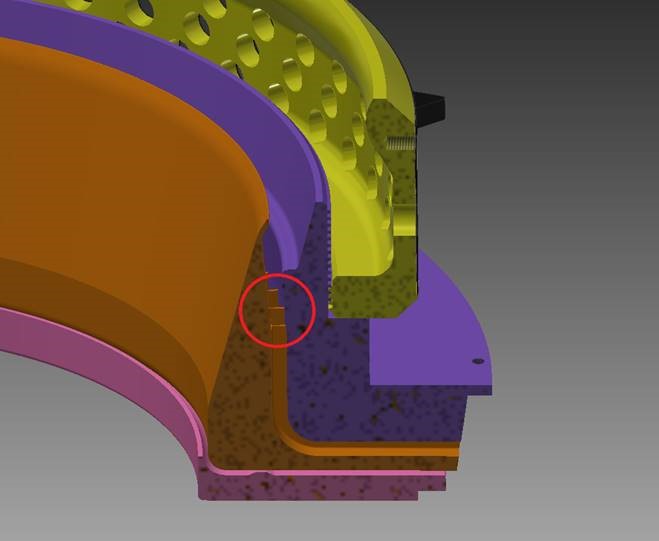 Profile Control cooling ring